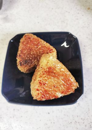 我が家の焼きおにぎり-レシピのメイン写真
