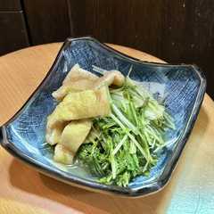 รูปของ 水菜と油揚げの煮浸し