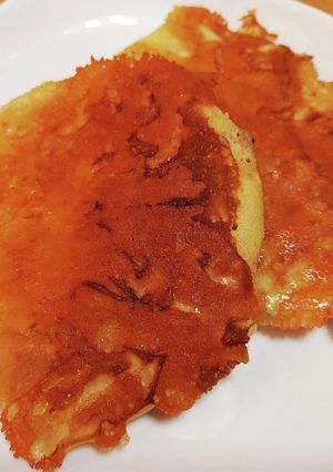 とろけるチーズのパンケーキ-レシピのメイン写真