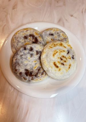 もち粉で梅ヶ枝餅-レシピのメイン写真