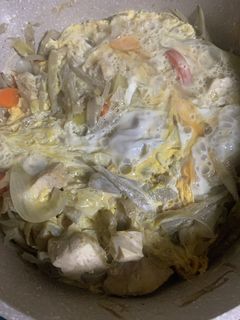 鶏肉の卵とじ-レシピのメイン写真