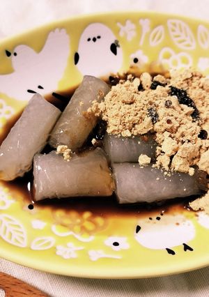 ライスペーパーで信玄餅風-レシピのメイン写真