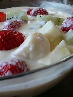 お客様にも♡フルーツアイスヨーグルト-レシピのメイン写真