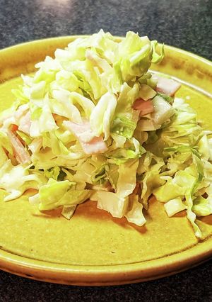 キャベツ大量消費！濃厚コールスローサラダ-レシピのメイン写真