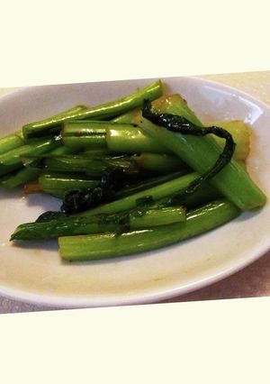 カブの葉炒め-レシピのメイン写真