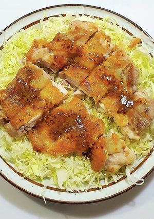 鶏ももソテーにハニーマスタード-レシピのメイン写真