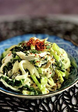 大根の葉っぱ活用♪大根菜とツナのサラダ-レシピのメイン写真