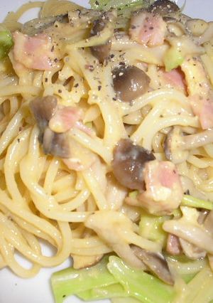 生クリーム不要☆春キャベツのカルボナーラ-レシピのメイン写真