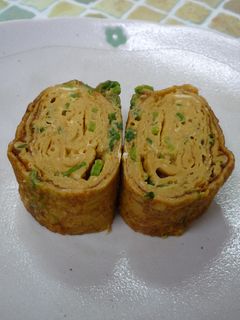 ✿たっぷりねぎごまの卵焼き✿コチュ風味✿-レシピのメイン写真