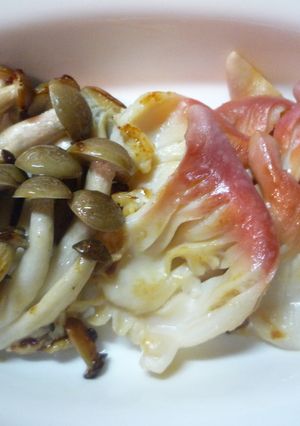 ホッキとしめじのバター焼き！-レシピのメイン写真