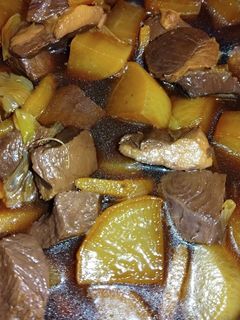 鮪のあらと大根煮-レシピのメイン写真