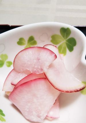 赤大根の甘酢漬け-レシピのメイン写真