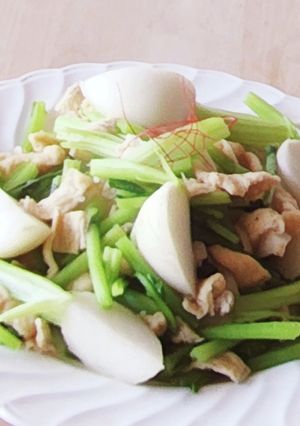 100円以下★かぶと油揚げ煮★調味料1つ-レシピのメイン写真