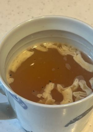 レンジで即席コンソメスープ＊-レシピのメイン写真