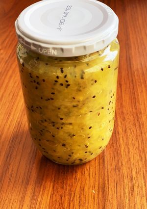 クッキングプロで作る、キウイのジャム-レシピのメイン写真