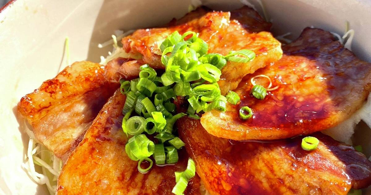 がっつり肉食系☆豚ばら肉の蒲焼 by ☆すいか☆ 【クックパッド