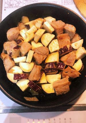 豚ロース味噌漬けとさつま芋のオーブン焼き-レシピのメイン写真