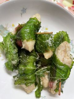 ささみ•梅•青じそ巻き-レシピのメイン写真