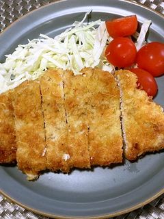 フライパンで豚カツ3枚!-レシピのメイン写真