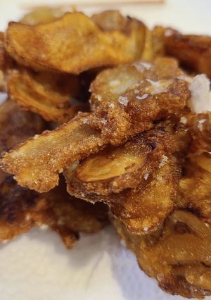 キクイモの唐揚げ　おつまみに　-レシピのメイン写真