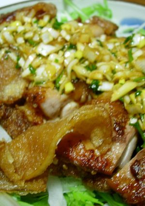 鶏のから揚げ　ねぎソース 油淋鶏-レシピのメイン写真