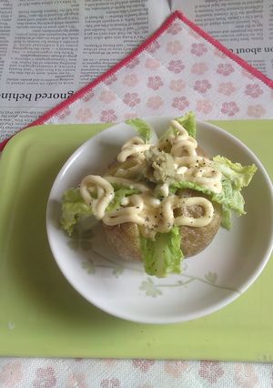 レンチンで北あかりのじゃがバターV30-レシピのメイン写真