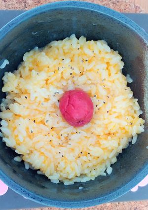 梅干したまごかけご飯-レシピのメイン写真