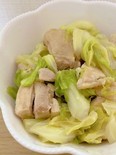 ご飯がすすむ!鶏肉とキャベツの味噌炒め-レシピのメイン写真