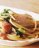 パスタ☆大葉とミョウガ★ランチ☆正月お節