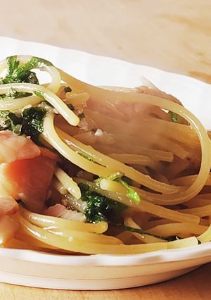 パスタ☆大葉とミョウガ★ランチ☆正月お節-レシピのメイン写真