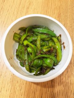 簡単!万願寺のおかか和え-レシピのメイン写真