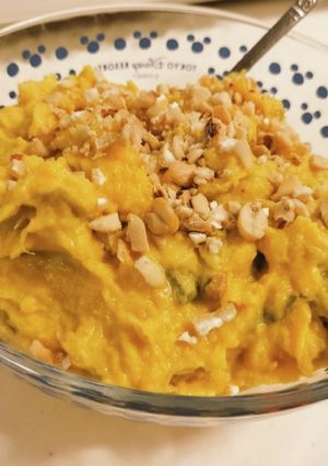 セブンのかぼちゃサラダ作ってみた-レシピのメイン写真