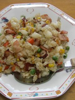 一人ランチ♪焼肉味の焼き飯-レシピのメイン写真