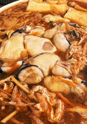牡蠣鍋(味噌味)-レシピのメイン写真