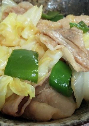 バターがアクセント♪豚バラ野菜炒め-レシピのメイン写真