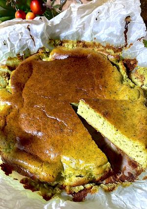 米粉de抹茶バスクチーズケーキ-レシピのメイン写真