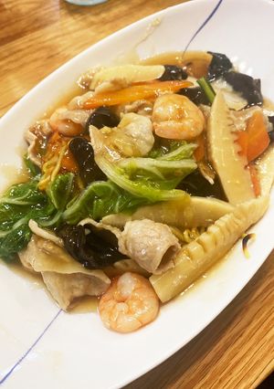 麺も手作り パパ五目あんかけ焼きそば-レシピのメイン写真
