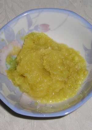 介護食　りんごとサツマイモの甘煮-レシピのメイン写真