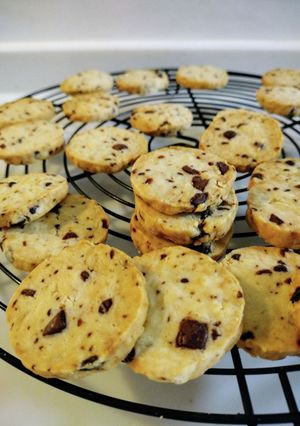 卵なし☆ザックザクチョコクッキー-レシピのメイン写真