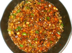 残り野菜でドライカレー♪簡単カレールーで-レシピのメイン写真