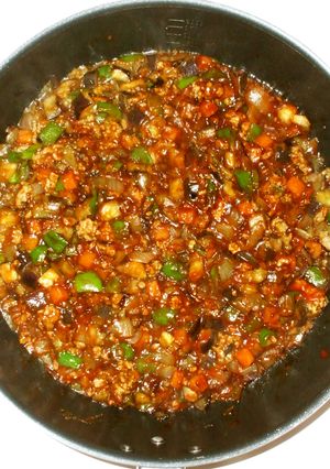 残り野菜でドライカレー♪簡単カレールーで-レシピのメイン写真