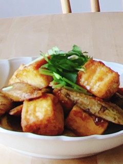 炙り厚揚げとごぼう煮★お弁当★食中毒防止-レシピのメイン写真