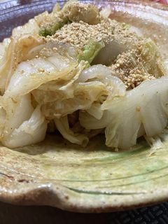 簡単☆レンジでチン♬白菜の胡麻和え♬-レシピのメイン写真