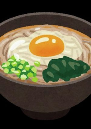 蕎麦（温）-レシピのメイン写真