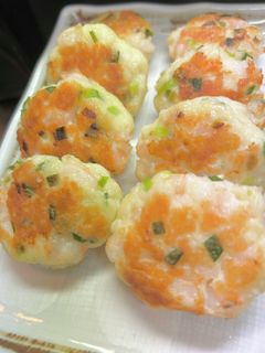 海老とはんぺんのふわふわ焼き。-レシピのメイン写真