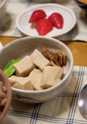 高野豆腐の含め煮-レシピのメイン写真