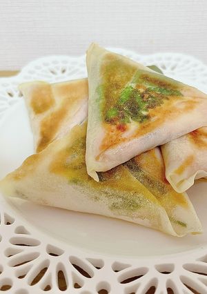 おつまみにぴったり！大葉とチーズの春巻き-レシピのメイン写真