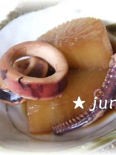 ★うまうま♪イカと大根の煮物★-レシピのメイン写真
