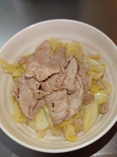 キャベツ丼-レシピのメイン写真