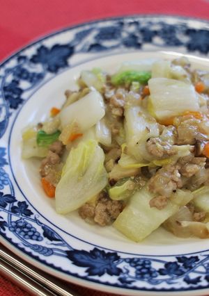 麻婆白菜-レシピのメイン写真